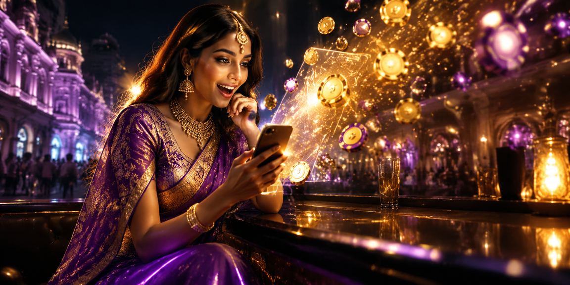 Mobile device showing Teen Patti online betting gameplay